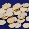 1/2"（12mm） tibetara® Round Brass Stamping Blanks Discs Tags,Personalized Stamping Blank with hole,50 each/lot