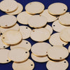 Round Brass Stamping Blanks Discs Tags,Personalized Stamping Blank with hole,tibetara® About 5/8"(16mm),50 each/lot