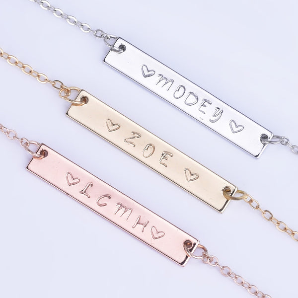 Graduation gift,name necklace, engraved children name for mom,Necklace Personalized Gifts