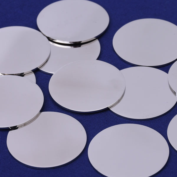 About 5/8"(16mm) tibetara® Stainless Steel Round Stamping Discs,FANTASTIC SHINE,16 Gauges Blanks Diy Stamping Supplies,10 each/lot