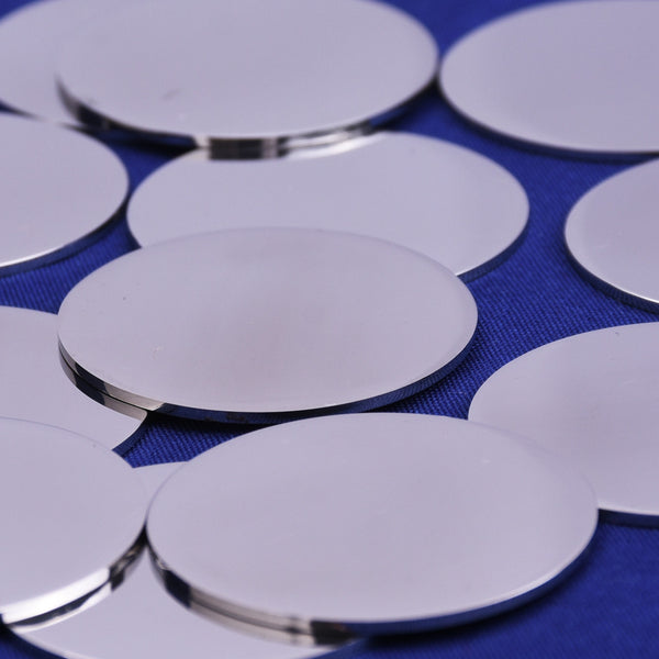 3/8"(10mm) tibetara® Stainless Steel Round Stamping Discs,FANTASTIC SHINE,16 Gauges Blanks Diy Stamping Supplies,10 each/lot
