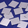 About 3/4"*3/4"（19*19mm） tibetara® Stainless Steel Square Stamping Blanks FANTASTIC SHINE,18 Gauges Tags,10 each/lot