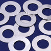 Stainless Steel Round Stamping Blanks ,18 Gauges Blanks,Donut Circlasher Pendants, tibetara®,About 1  1/2"(38mm),10 each/lot
