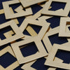 1 "（25mm)tibetara® Brass Square Washer Stamping Blanks,18 Gauges, DIY Metal Stamping,20 each/lot