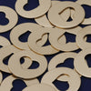 1"（25mm ）tibetara® 18 Gauges,Round Brass Heart Discs - FANTASTIC SHINE - Stamping Supplies - Jewelry Findings Supplies,20 each/lot