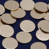 Brass Round Disc Stamping Blanks -FANTASTIC SHINE -Sequin Discs Circle Pendants,tibetara® About 3/8"（10mm) 18 Gauges,20 each/lot