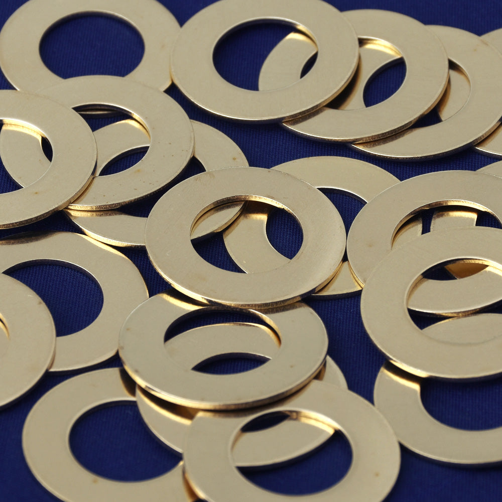 1(25mm) tibetara® Round Brass Discs -metal stamping blanks,18 Gauges –  tibetara official site