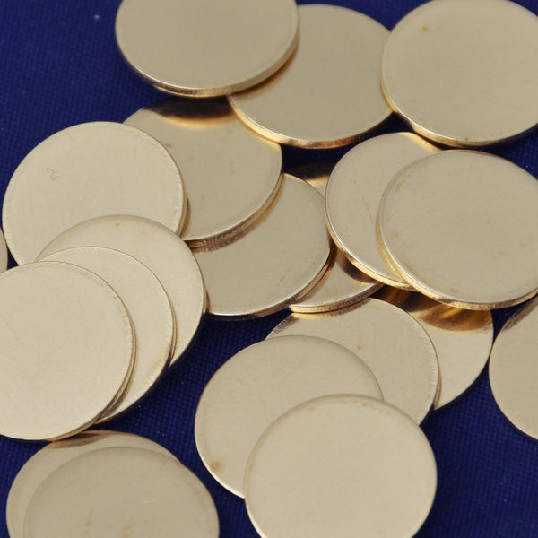 Round,Blank,Brass gold disc stamping blank,Necklaces Round Disc 14mm,tibetara®,About 1/2"（14mm)18 Gauges ,20 each/lot
