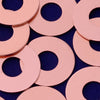1 1/4"(32mm) tibetara® Copper Round Washer Stamping Blanks,18 Gauges,Stamping Rounds, Round Blanks, Stamping Discs,20 each/lot