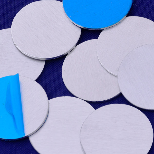 About 3/4"(18mm) tibetara® Round Soft Strike 18 Gauges Aluminum Stamping Blanks, Jewelry Tags, Ready to Ship! 20 each/lot