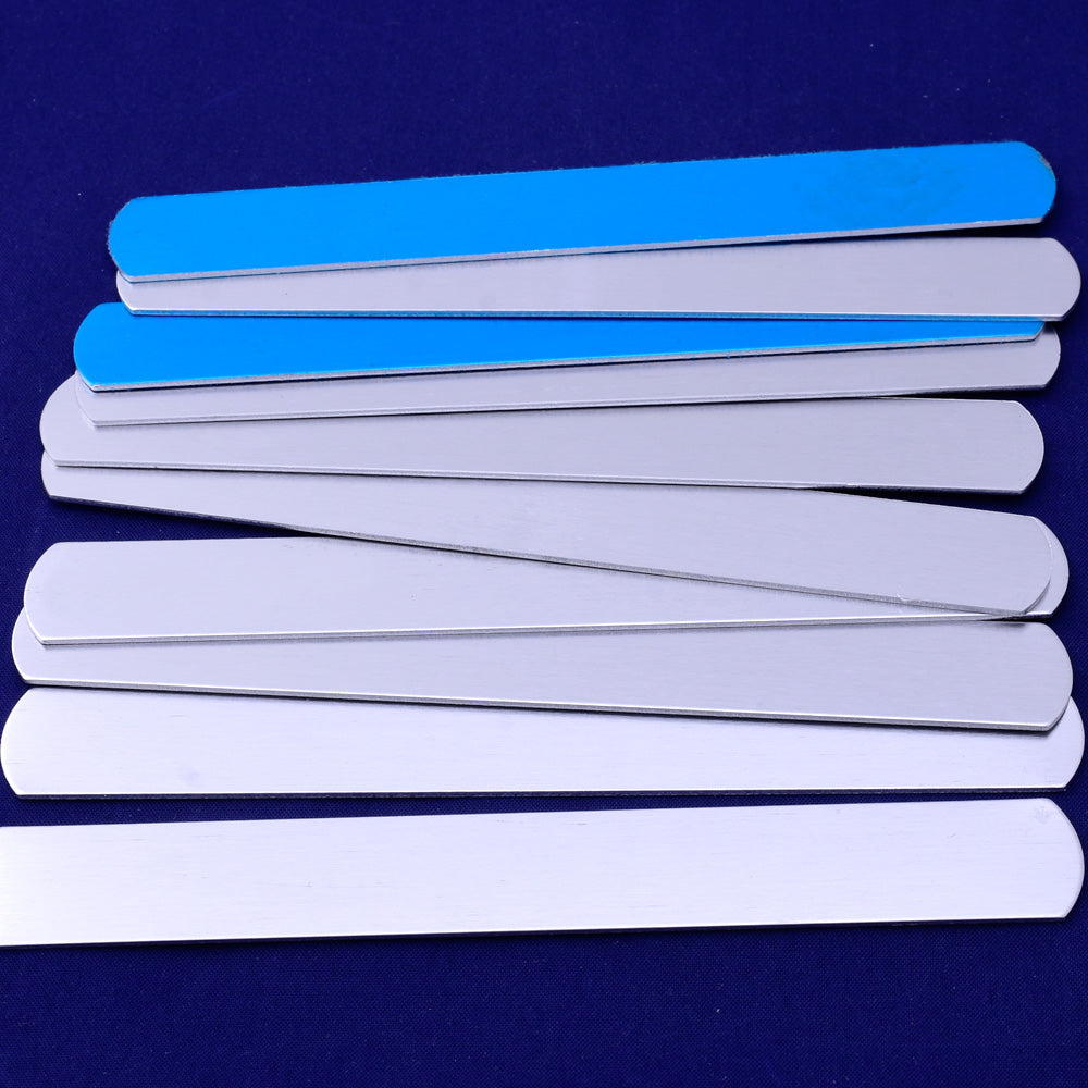 Metal Stamping Blank,Aluminum Stamping Blanks,Cuff Blanks,,Metal ,tibetara®,About 6"*5/8"(152*16mm) 18 Gauges,5 each/lot