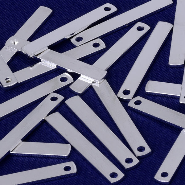 About 30*3*1 mm tibetara® DIY Jewelry, Brass Bars, Necklace,rectangle Necklace Bar