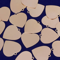 Discs - 23mm Jewelry Grade - Brass with a hole,About 23mm