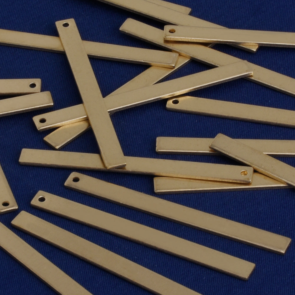 About 13/64"*1 31/32"(5*50mm)dainty brass bars,blank bars rectangle connectors Stamping Blanks,18 Gauges, tibetara®,20 each/lot