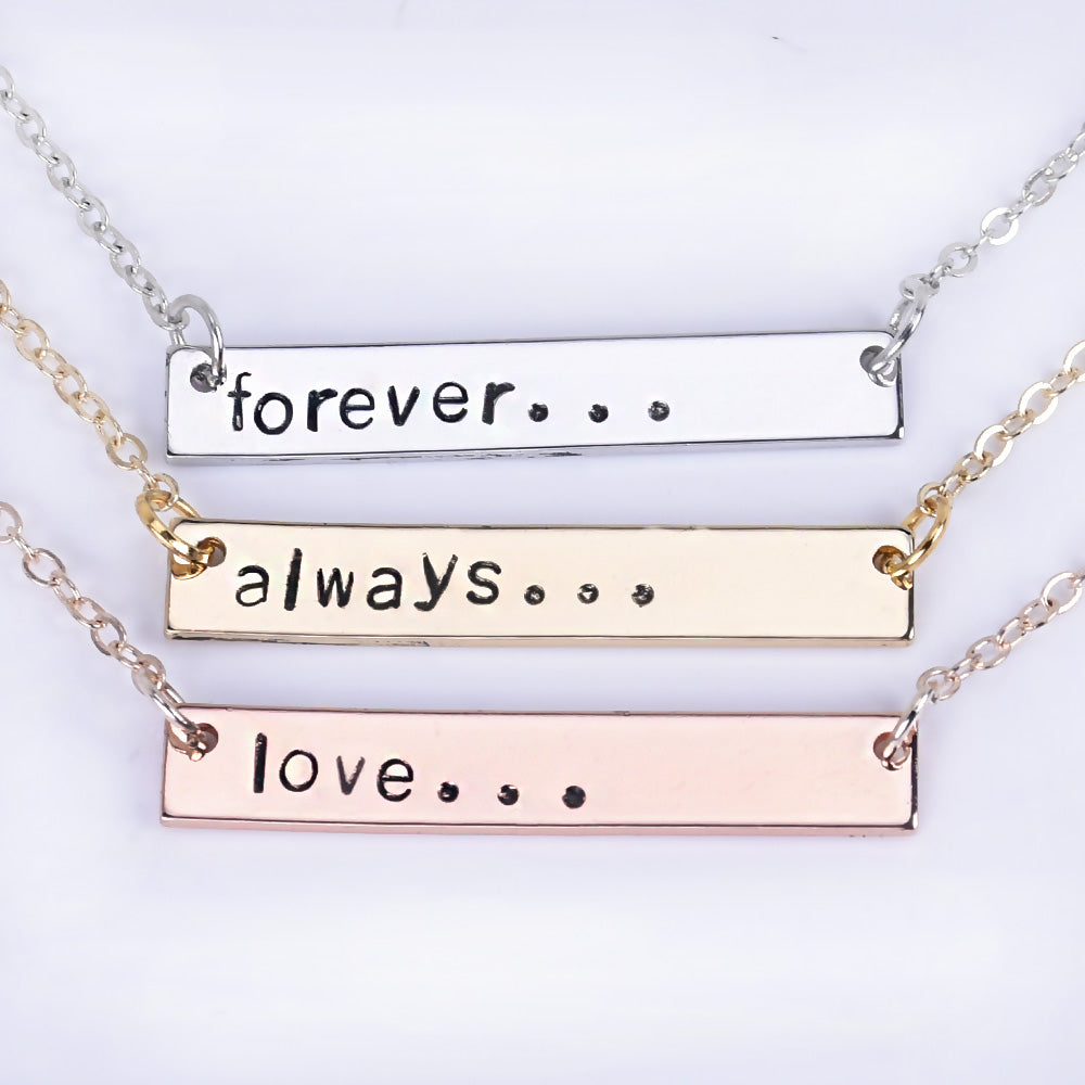 Family Necklace,Custom Initial Necklace,Personalized Necklace,Engraved Jewelry,Name Necklace,Engraved plate necklace